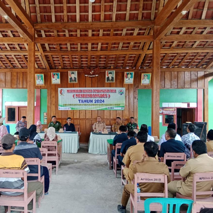 Musyawarah Rencana Pembangunan Desa Musrenbangdes Tahun Desa